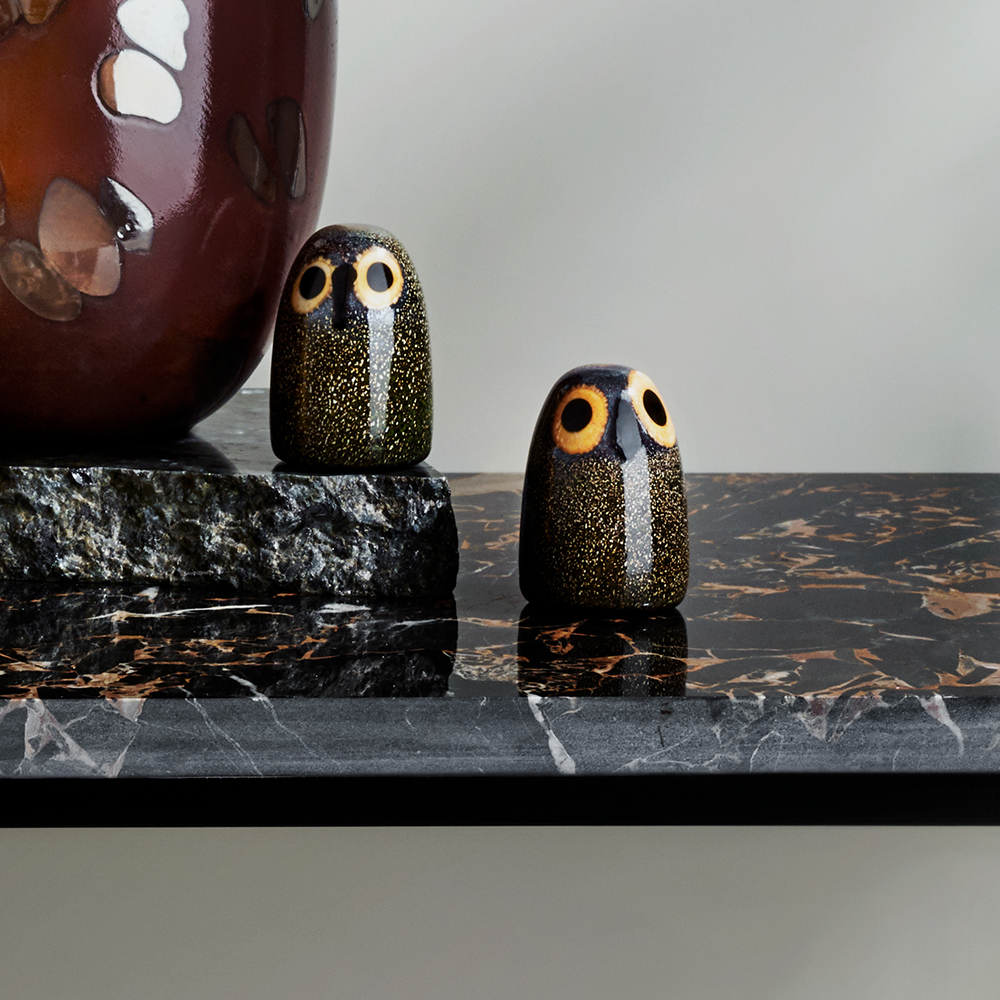 Birds By Toikka Little Barn Owl 4.5x6.5cm